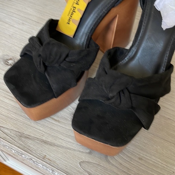 NWT Cool Planet Steve Madden Jilly Ankle Strap Platform Sandals - Picture 8 of 12